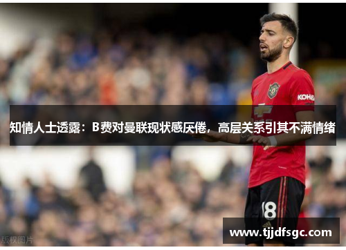 知情人士透露：B费对曼联现状感厌倦，高层关系引其不满情绪